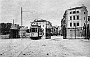 Questa mi sa che è rara. Barriera daziale a porta S. Giovanni col tram per i Colli